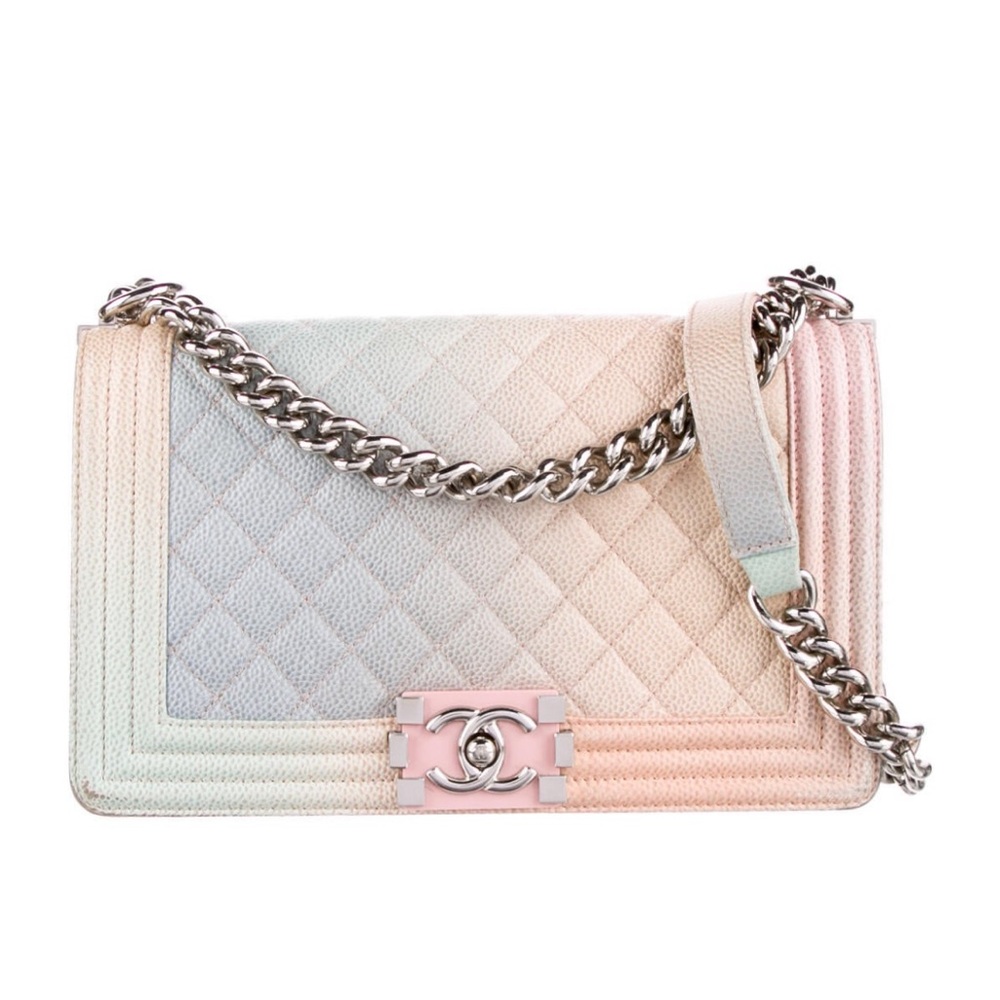 Chanel Medium Rainbow Boy Bag